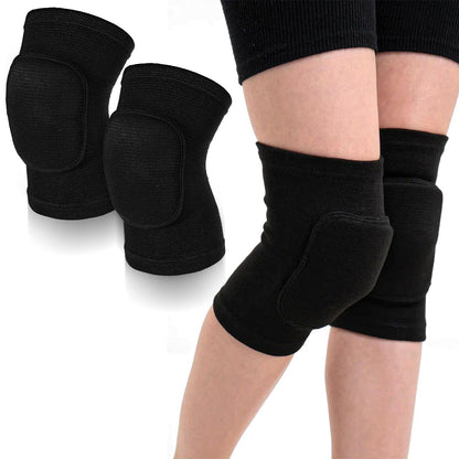 Breathable Knee Pads Elastic Knee Support Sleeves for Volleyball Dancing Yoga