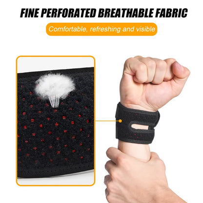 1Pcs Wrist Brace Wrist Wraps, Compact Wristband Compression Wrist Straps Wrist Support for Workout Tennis Weightlifting