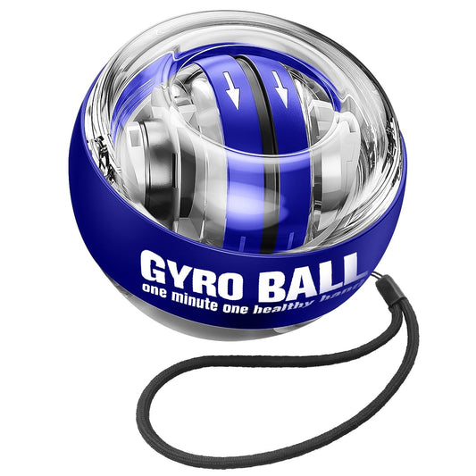 Wrist Strengthener Gyroscopic Ball for Arms, Fingers, Wrist Muscles Blue